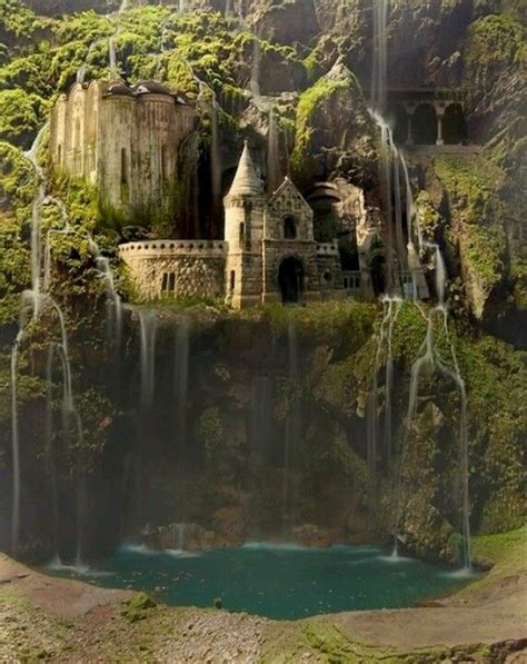 Enchanted magical castle